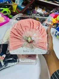 Flower Colored Turban Caps