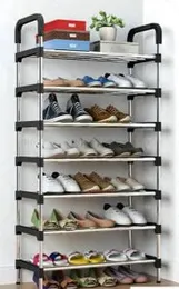 7 Layers Stainless Steel Shoe Rack