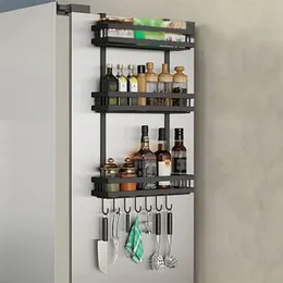 Fridge Shelf Hanging Storage Rack (Metal)