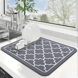 Super Absorbent Dish Drying Mat