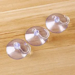Strong Transparent Suction Cup Wall Hooks for Gloss Surface - Wall Hangers