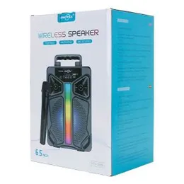 GREATNICE GTS 2066 Wireless Portable Bluetooth Speaker with LED Lights & Wireless Mic