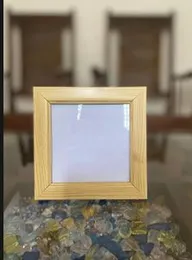 4Ã4 inch size Â¾" Pine Wood colour picture frame best Ready Made Photo Frame
