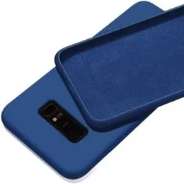 Samsung Galaxy Note 8 Soft matte liquid silicone Case Back Cover for Samsung Galaxy Note 8 - Blue