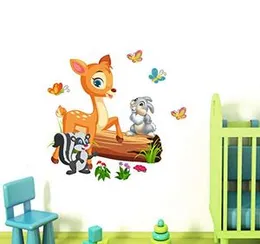 Decal O Decal Vinyl Animals Wall Sticker 35.43 x 0.39 x 33.46 inches, Multicolour (FROM INDIA FAAZ)
