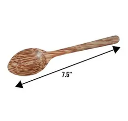 6pcs set of Spoons   Coconut wood spoon  coconut shell spoon  Kithul wood spoon