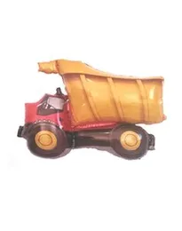 32.3" x 27.1" Foil Truck Vehicle Balloon Happy Birthday Part