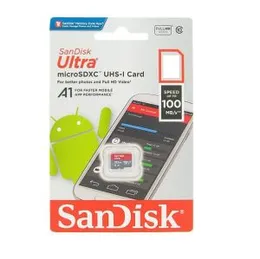 SanDisk Ultra microSDXC 100MB/s UHS-I Memory Card with Adaptor (2GB)