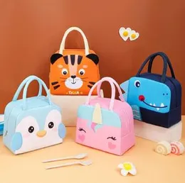 Lunch Bag Cartoon Animal Stereo 3D Storage Bags For Children
