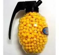 Premium Quality 6 MM Plastic BB Bullets for GunToy & For Kids