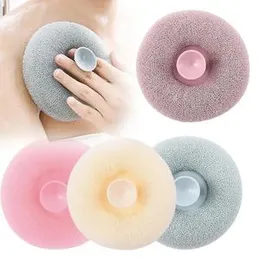 Exfoliating Shower Brushes,Bath Sponge Cleaning Brush Super Soft Exfoliating Bath Sponge Cleaning Brush, Massage Bath Sponge Ball with Suction Cup for