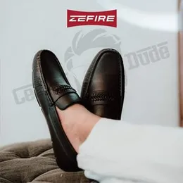 Waterproof Fashionable Loafers Black