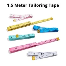 Sewing Tailor Tape 1.5 Meter Body Measuring Measure Ruler Dressmaking Clothing Tailoring Ruler Sewing Ruler Measurement Tape Measurement Tape