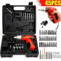 45 Pcs Screwdriver set - Rechargeable & Portable
