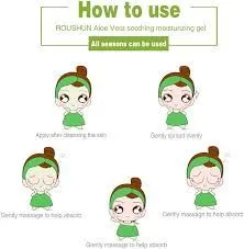 Roushun 99% Aloe Vera Gel face moisturizer - 300 ml