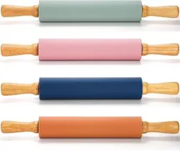 Wooden Silicone Roller