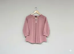 Casual Womenâs Long Sleeve Top with Button Detail