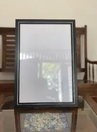 12x18 Inch Black Photo Frame with Silver Lining â 1" Elegant Frame for Certificate, Graduation, Poster | Wall & Tabletop Use | Home & Office Decor |