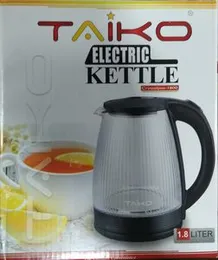 Taiko Electric Glass Kettle 1.8L â CRYSTALPOT 1800