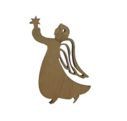 Premium Wood Christmas Tree Hanging Ornament, Eco-Friendly, High Quality Christmas Tree Hanging Accent, Tree Decoration Pendant, Holiday DÃ©cor