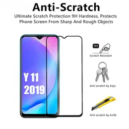 3D Full Glue Tempered Glass for Vivo Y15 – 9H Full Cover Edge-to-Edge Protection
