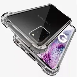 Luxury Shockproof Thickballoon Transparent Back Cover for Samsung S10E