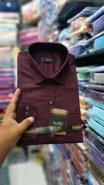 Alert Menâs Slim Fit Formal Shirt size-15