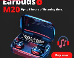 M20 Quality Earbuds with Phone Charger