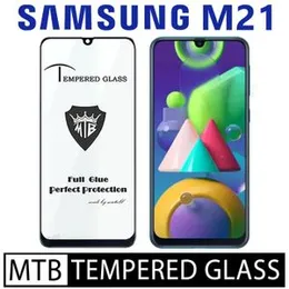 Samsung Galaxy M21 Branded MTB High Quality Screen Protector Full Glue 9D MTB tempered Glass for Samsung Galaxy M21