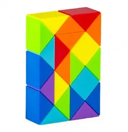 Magic Snake Cube - 24 Sections Pattern Cube FanXin Toy Cubes