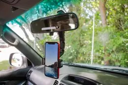 Universal Car Phone Holder Rear view Mirror Mount