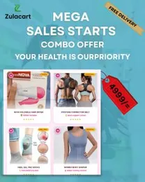 4-in-1 Personal Care Bundle Nova Hair Dryer Posture Corrector Combo