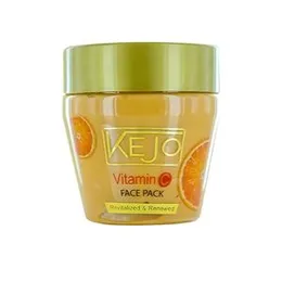 KEJO Vitamin C Brightening Face Pack for All Skin Types â 200g