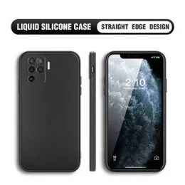 OPPO F19 PRO soft matte liquid silicone Case Back Cover for oppo f19 pro