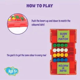 ToyMagic Mini Basketball and Slide N' Match Game Combo Pack|Travel Game|Impulse Toy|Pocket Game for Family|Indoor Outdoor Toy|Best Birthday &amp; Retu