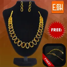 Buy 1 Necklace & Get a Beautiful Link Bracelet FREE – Jewelry Set for Women & Girls