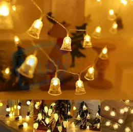 Christmas Bell LED String Lights â Festive Home DÃ©cor
