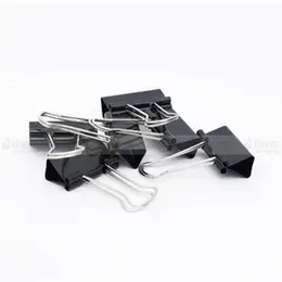 black Binder Clips 19mm(3/4mm) (12 pieces in a box)