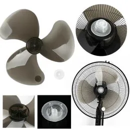 3 Leaves Plastic Fan Blade (Brown) with Nut Cover