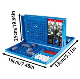 Battle Vessel - Classic Strategy Board Game - The Sea Battle 2 Player Battleship Combat Toy