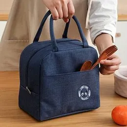 MetroCarry Executive Insulated Lunch Box, Cationic insulated lunch box bag for office workers and students with rice aluminum foil thickened lunch bag