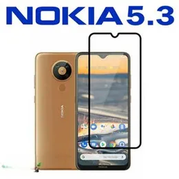 Nokia 5.3 Screen Protector Full Glue 9D MTB tempered Glass Full Cover New 2020 Protection Screen Guard for Nokia 5.3