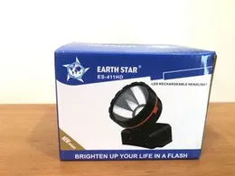 Earth Star LED Rechargeable Headlight/ Head Torch ES-411HD (warranty)