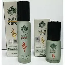 Safecare Roll On Minyak Angin Aromatherapy Refreshing Medicated Oil - 10 Ml