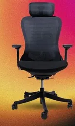 New arrival black high back mesh chair