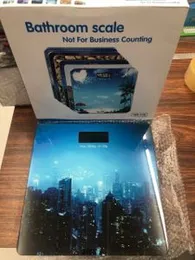 High Quality Scenic Bathroom Body weighing Scale. (Tempered Glass)