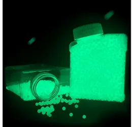 2000 Pcs Glow in The Dark Gel Balls Blaster Ammo, 7-8mm Luminous Gel Water Balls Refill