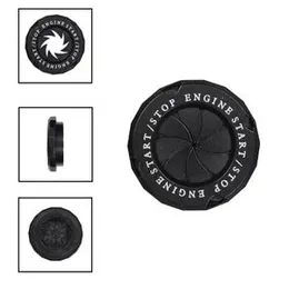 Push Start Button Hidden Protective Cover,Car Engine Start Stop Switch Cover Car Ignition Switch Button Cover Fit for Decorations