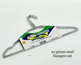 10pcs Steel Hanger Set