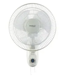 Havells Platina High Speed 400mm Wall Fan White - 110W 95 mÂ³/min Air Delivery 2000 RPM 60Â° Oscillation Pull Cord